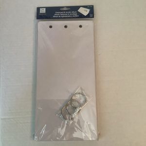 Deja Views Chipboard & Acrylic Album New